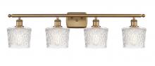 Innovations Lighting 516-4W-BB-G402-LED - Niagara - 4 Light - 37 inch - Brushed Brass - Bath Vanity Light