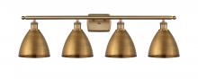 Innovations Lighting 516-4W-BB-MBD-75-BB-LED - Bristol - 4 Light - 38 inch - Brushed Brass - Bath Vanity Light