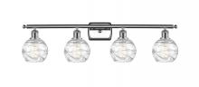 Innovations Lighting 516-4W-PC-G1213-6-LED - Athens Deco Swirl - 4 Light - 36 inch - Polished Chrome - Bath Vanity Light