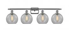 Innovations Lighting 516-4W-PC-G122-LED - Athens - 4 Light - 38 inch - Polished Chrome - Bath Vanity Light