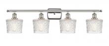 Innovations Lighting 516-4W-PN-G402-LED - Niagara - 4 Light - 37 inch - Polished Nickel - Bath Vanity Light