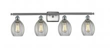 Innovations Lighting 516-4W-SN-G82-LED - Eaton - 4 Light - 36 inch - Brushed Satin Nickel - Bath Vanity Light