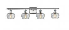 Innovations Lighting 516-4W-SN-G92-LED - Fenton - 4 Light - 37 inch - Brushed Satin Nickel - Bath Vanity Light