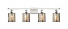 Innovations Lighting 516-4W-WPC-G116-LED - Cobbleskill - 4 Light - 35 inch - White Polished Chrome - Bath Vanity Light