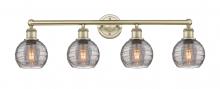 Innovations Lighting 616-4W-AB-G1213-6SM - Athens Deco Swirl - 4 Light - 33 inch - Antique Brass - Bath Vanity Light