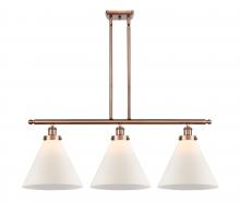 Innovations Lighting 916-3I-AC-G41-L-LED - Cone - 3 Light - 36 inch - Antique Copper - Stem Hung - Island Light