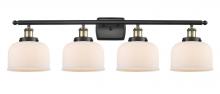 Innovations Lighting 916-4W-BAB-G71-LED - Bell - 4 Light - 38 inch - Black Antique Brass - Bath Vanity Light