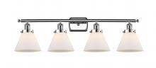 Innovations Lighting 916-4W-PC-G41-LED - Cone - 4 Light - 38 inch - Polished Chrome - Bath Vanity Light