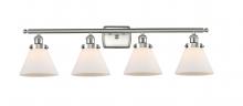 Innovations Lighting 916-4W-SN-G41-LED - Cone - 4 Light - 38 inch - Brushed Satin Nickel - Bath Vanity Light