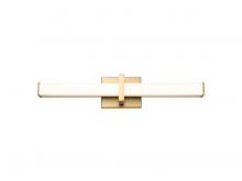 Golden 5623-B24 BCB-OP - Elon 1-Light Vanity Light in Brushed Champagne Bronze with Opal Glass