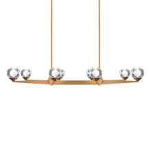 Modern Forms US Online PD-82044-AB - Double Bubble Chandelier Light