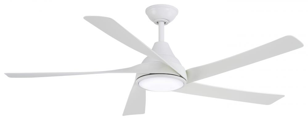 Transonic - 56" Ceiling Fan W/LED Light Kit