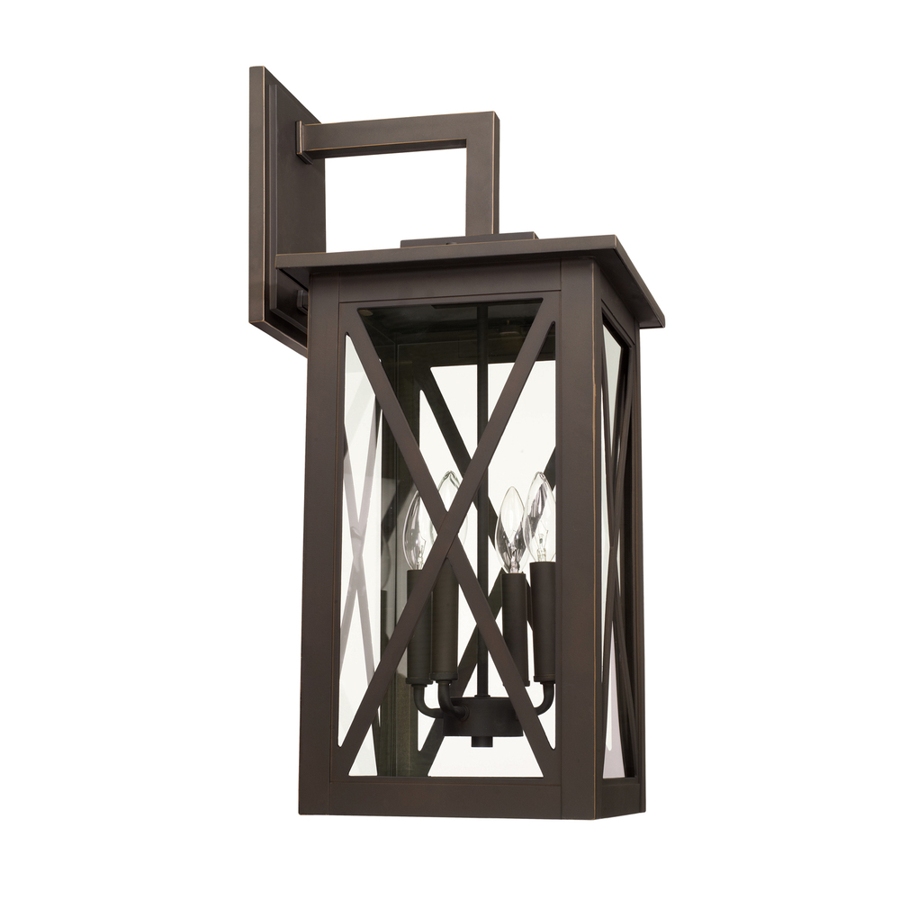 4 Light Outdoor Wall Lantern