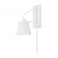 Capital 651311WE - 1-Light Modern Metal Sconce in White