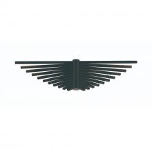 Eurofase 46731-012 - Seraph 1 Light 24.5" Sconce in Black