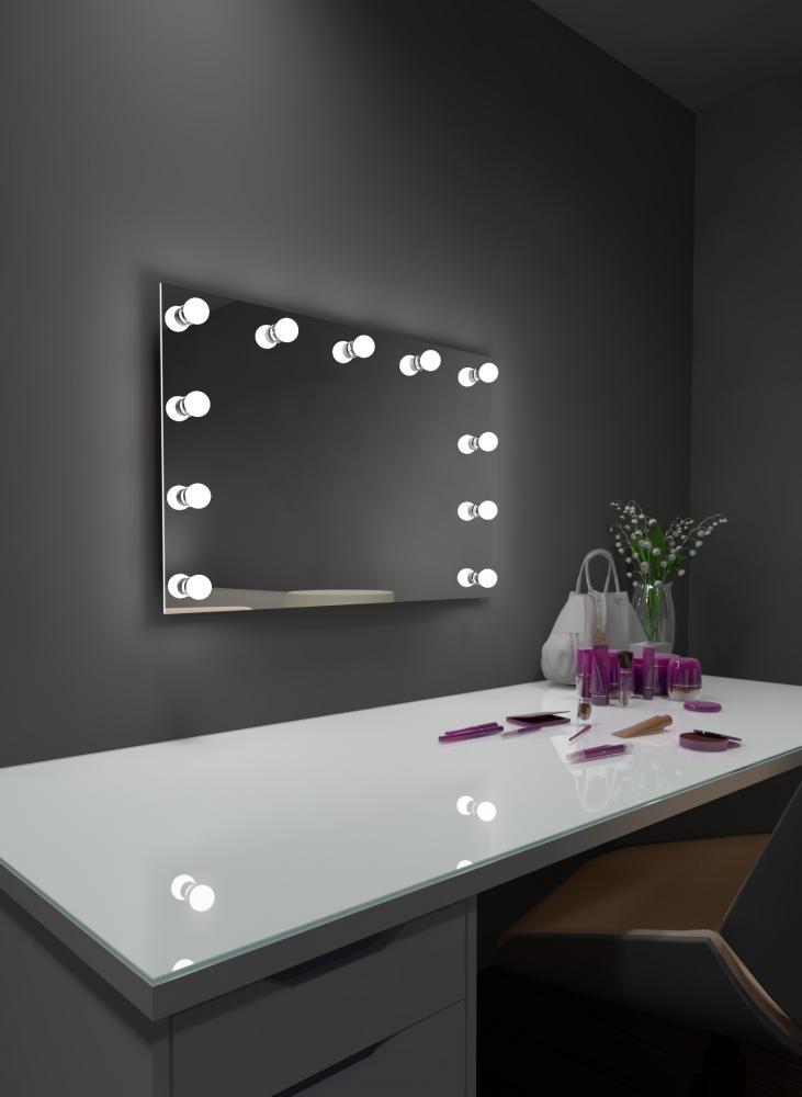 Hollywood Princess Mirror (LED Bulbs)