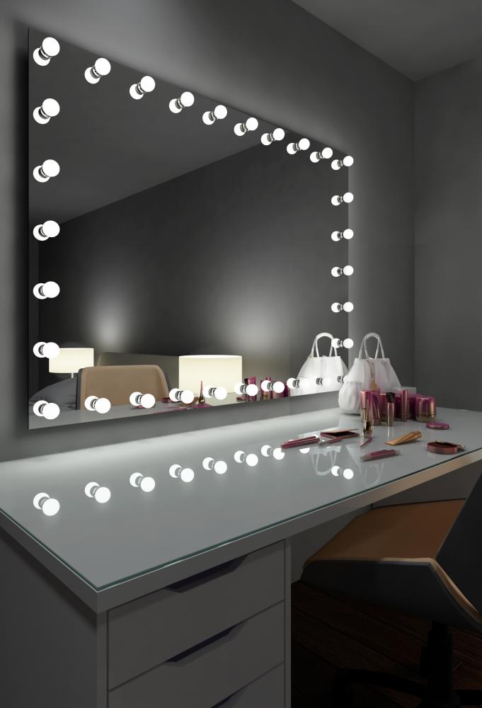 Hollywood Princess Mirror (LED Bulbs)