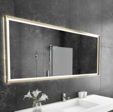 Paris Mirrors OPERX60283000-GLD - Opera Gold Framed LED Mirror (Frontlit and Backlit)