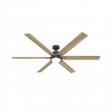 Hunter 51886 - Hunter 72 inch Gravity Wi-Fi ENERGY STAR® Noble Bronze Ceiling Fan with LED LT Kit & Handheld Remote