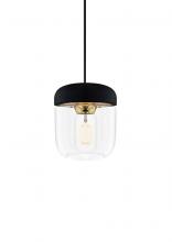 Vita Copenhagen 2082_4010_4040 - Acorn Black Plug-In Pendant with LED Bulb