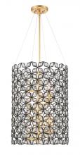 Minka Metropolitan N7847-711 - 8 LIGHTS PENDANT