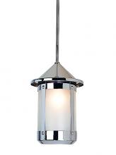 Arroyo Craftsman BSH-7GW-AB - 7" berkeley stem hung pendant