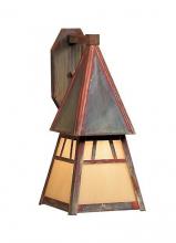 Arroyo Craftsman DS-6GW-BK - 6" dartmouth sconce