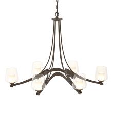 Hubbardton Forge 104116-SKT-05-ZU0291 - Oval Ribbon 6 Arm Chandelier