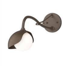 Hubbardton Forge 201376-SKT-05-05-GG0711 - Brooklyn 1-Light Single Shade Long-Arm Sconce