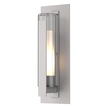  307283-SKT-78-ZU0662 - Vertical Bar Fluted Glass Large Outdoor Sconce