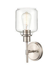 Millennium 6941-SN - Asheville 1-Light Wall Sconce Satin Nickel