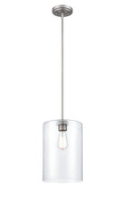 Millennium 9611-SN - Moven 1-Light Mini-Pendant Light Satin Nickel