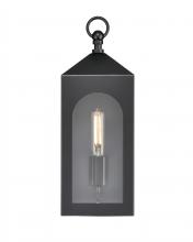 Millennium 7801-PBK - Bratton 1-Light Outdoor Wall Sconce Powder Coated Black