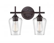 Millennium 9702-RBZ - Ashford 2-Light Vanity Rubbed Bronze