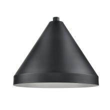 Millennium RCS17-SB - R Series 1-Light Cone Shade Satin Black