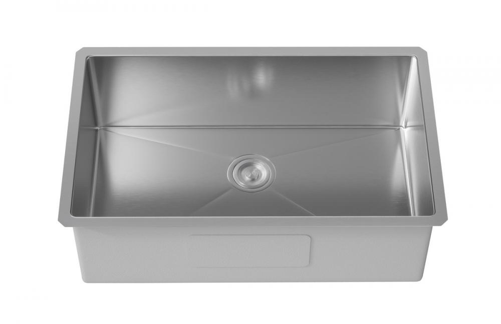 Stainless Steel undermount kitchen sink L32''xW19'' x H10"