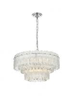 Elegant 1780D21C - Emilia 21 Inch Pendant Light in Chrome