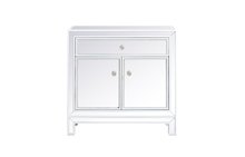 Elegant MF71034WH - 29 inch mirrored cabinet in white