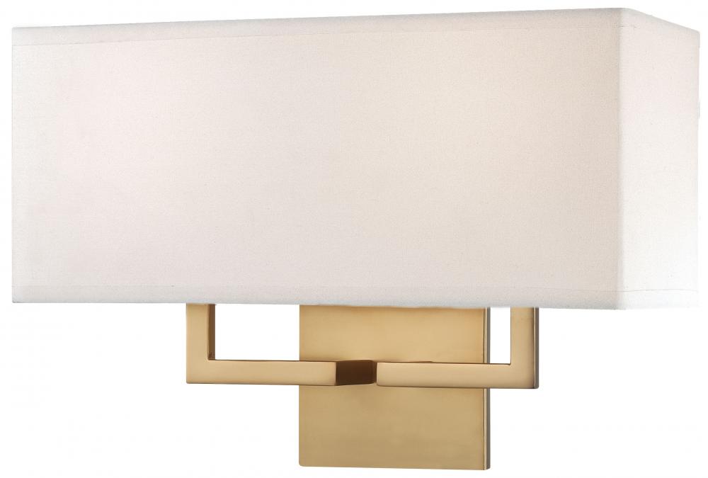 2 Light Wall Sconce