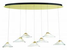 Minka George Kovacs P5402-718-L - Sneer - 7 Light LED Pendant