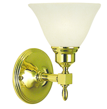 Framburg 2431 AB/AM - 1-Light Antique Brass Taylor Sconce