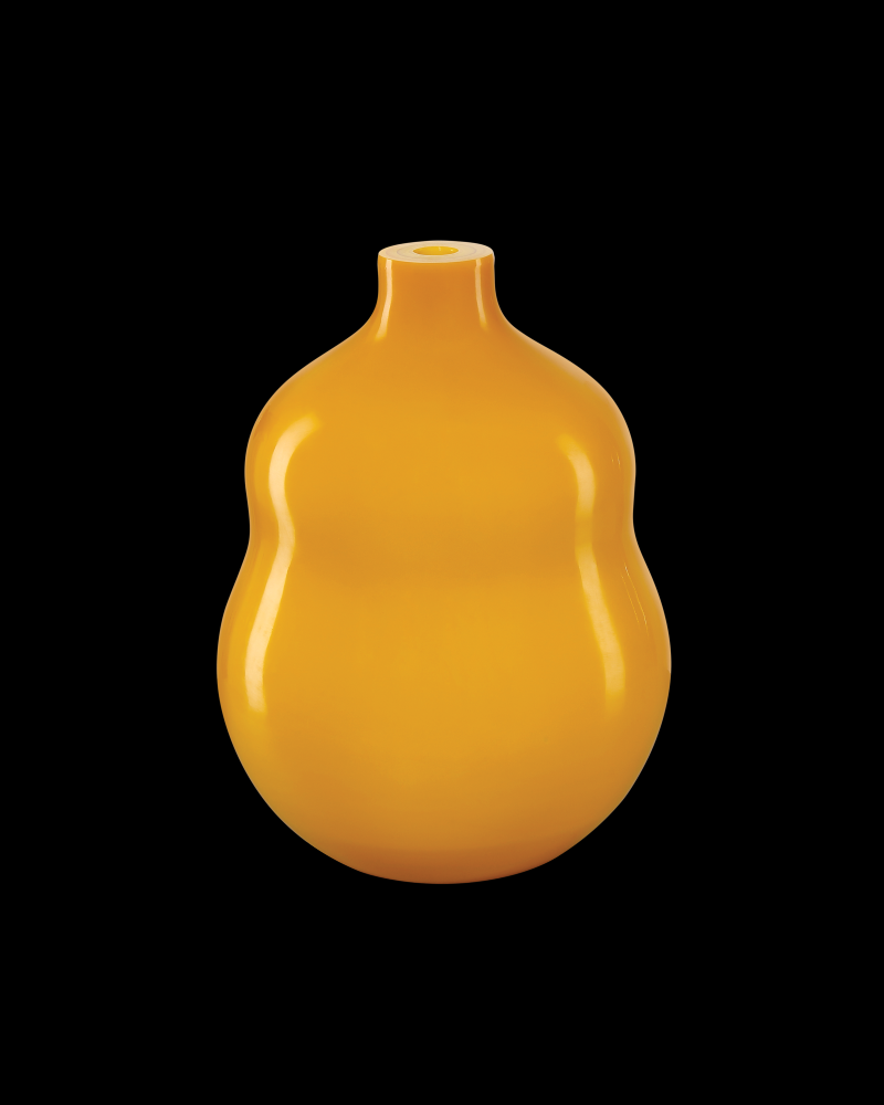 Imperial Yellow Peking Small Double Gourd Vase