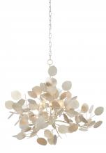 Currey 9000-0817 - Lunaria Large Silver Chandelie