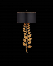 Currey 5221 - Birdwood Gold Wall Sconce