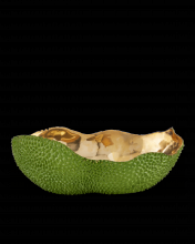 Currey 1200-0600 - Jackfruit Oval Green Bowl